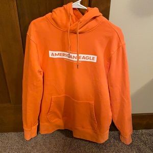 American Eagle Orange Hoodie